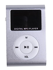 Plug-in Micro SD Card TF Card Reader MP3 Music Player - Sliver