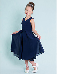 Tea length jr bridesmaid dresses