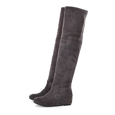 over the knee boots small heel