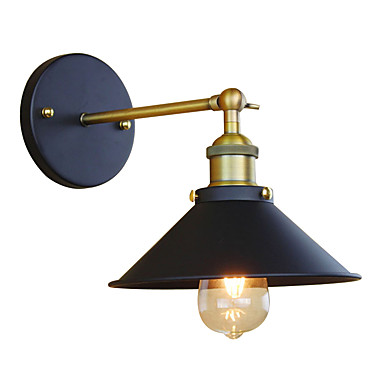 Retro Industrial Style Country Wrought Iron Wall Lights Restaurant Cafe Bars Bar Table light ...