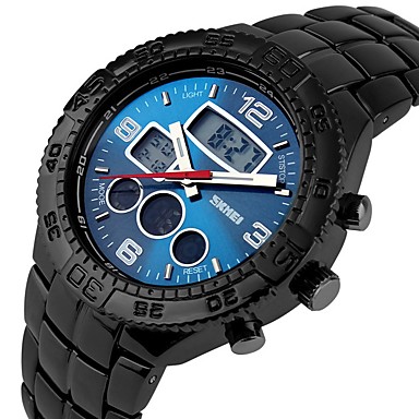 SKMEI® 1030 Men Luxury Brand Military Watches LED Luminous Analog Digital Date Week Display Clock SKMEI 1030 Outdoor Multiple Stop Watch
