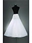 floor length white slip